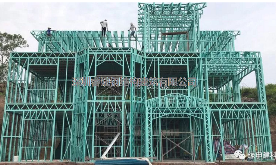 鋼結(jié)構(gòu)別墅的出現(xiàn)標志著農(nóng)村建房跟時代的來臨(圖3)