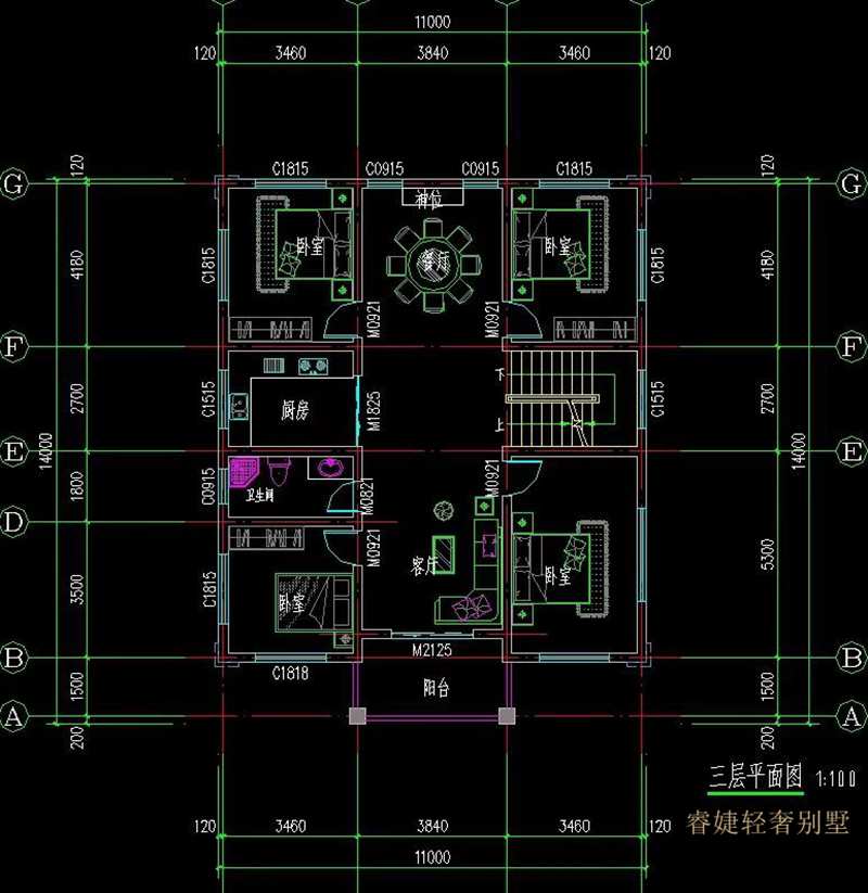 宅基地小，不用怕，四世同堂的戶型來了！(圖6)