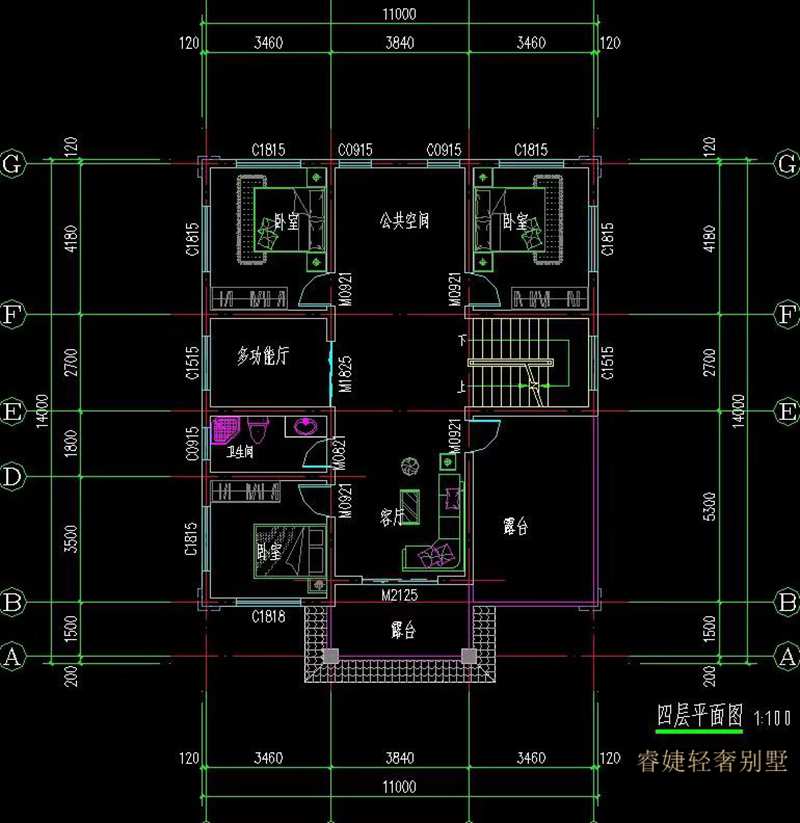 宅基地小，不用怕，四世同堂的戶型來了！(圖7)